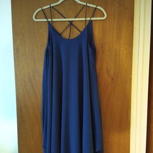 Flowy Handkerchief Hem Dress